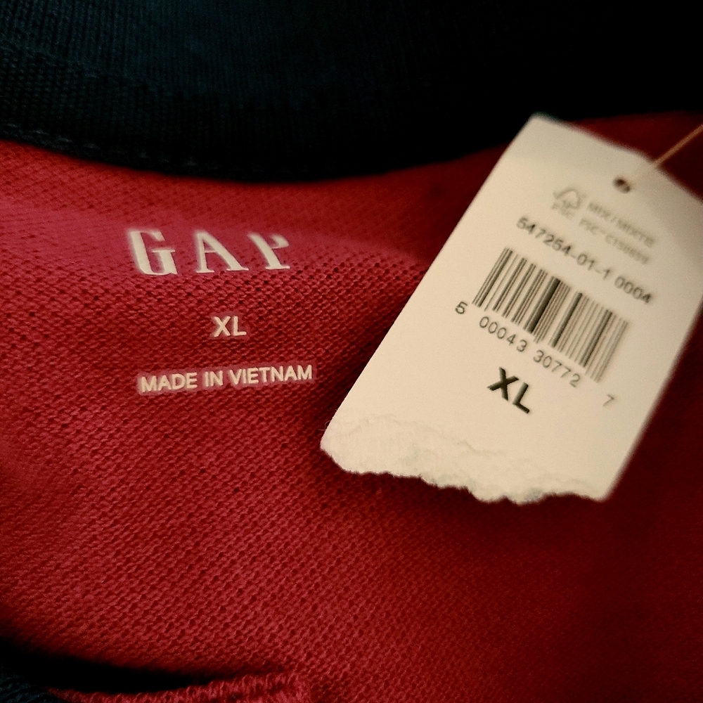 🥳FINAL PRICE👍👕 NWT‼️ GAP brand Men's Polo - Picture 5 of 13